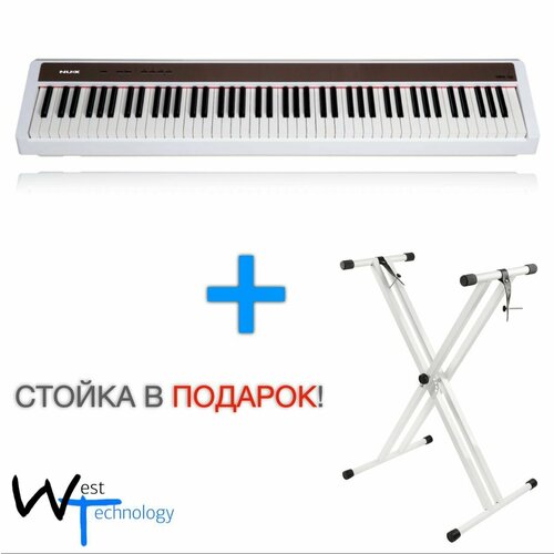 Цифровое пианино Nux NPK-10-WH + стойка Xstand