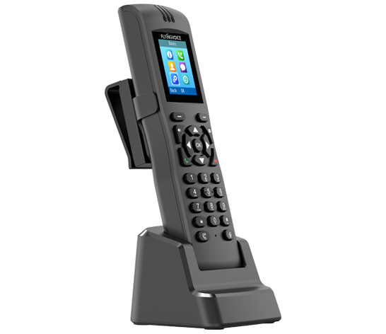 IP-телефон FLYINGVOICE FIP16Plus, 2 SIP аккаунта, цветной дисплей 1,8 дюйма, конференция на 6 абонентов, поддержка EHS и Wi-Fi. — фото 4