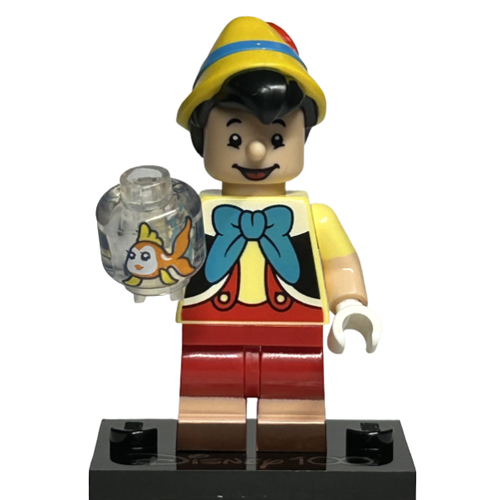 Минифигурка Лего Lego coldis100-2 Pinocchio, Disney 100 (Complete Set with Stand and Accessories) минифигурка лего lego coldis100 10 ernesto de la cruz disney 100 complete set with stand and accessories