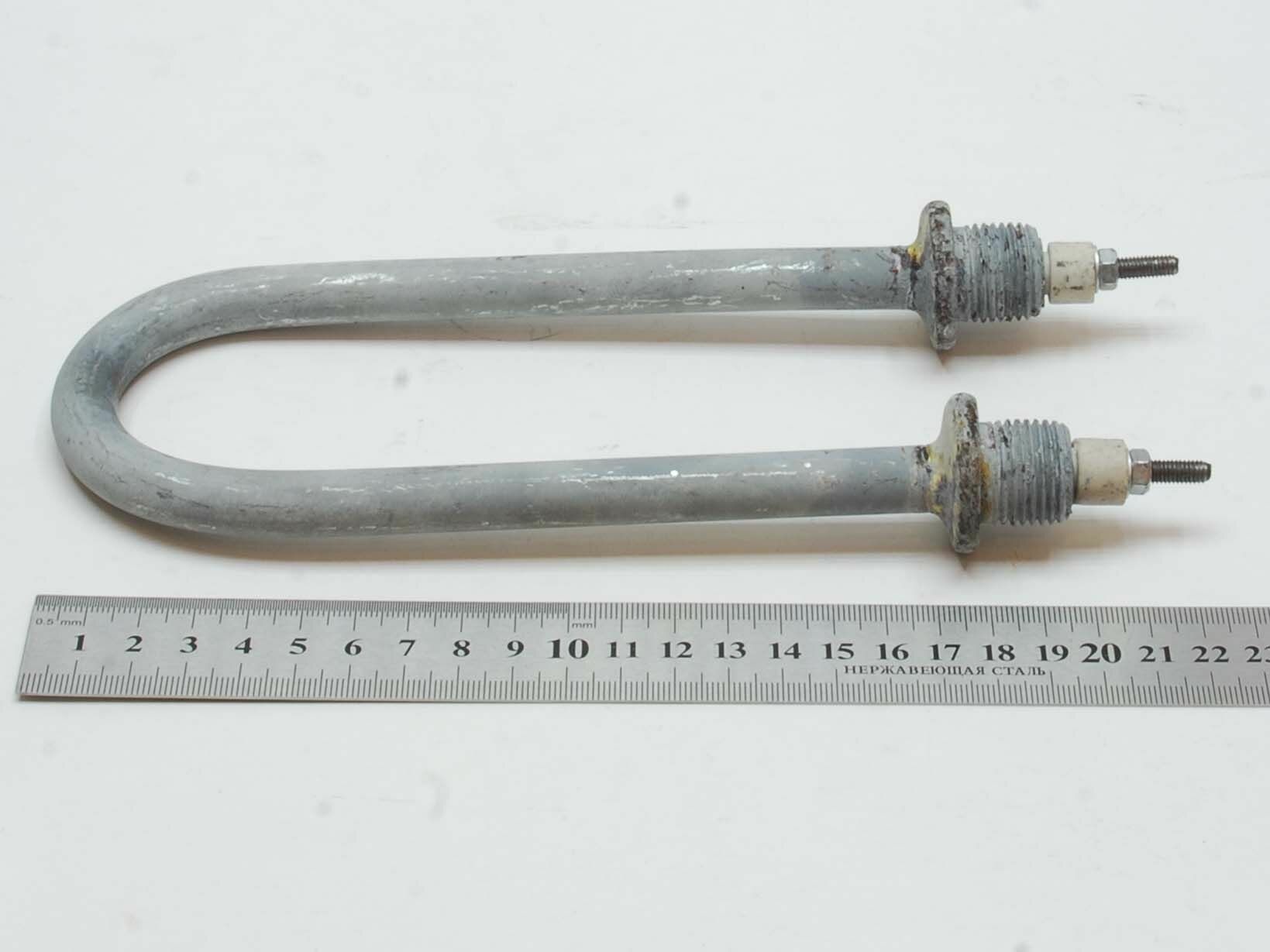 фото ТЭН кипятильника КНЭ-50-1М (оцинк. сталь, 42А13/2.0 кВт Р220, 2 кВт, 220 В)