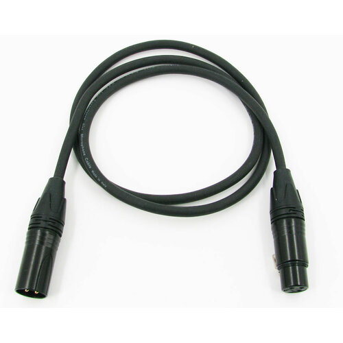 Аудио кабель XLR - XLR - 3 pin (C114) netaudio, длина 25 метров