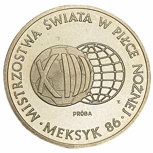 Польша 1000 злотых 1986 г. (Проба) (Чемпионат мира по футболу, Мексика)