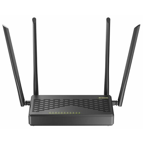 Wi-Fi роутер D-link DIR-825/GFRU/R3A (черный) wi fi роутер d link dir 825 gfru r3a ac1200 черный