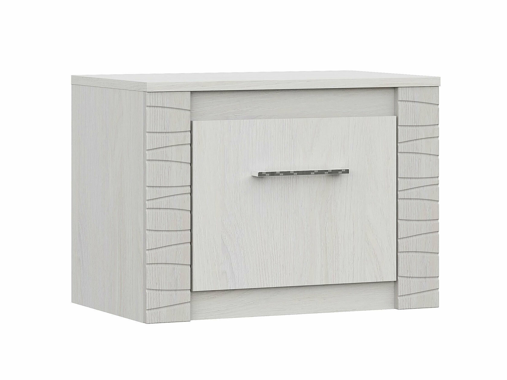 фото Прикроватная тумба СВ-Мебель Гамма Ясень Анкор светлый / Сандал светлый