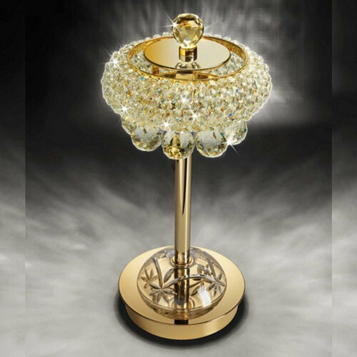 Светильник настольный LED SWAROVSKI WINDISCH MAGIC LIGHTING 96416CR хром 135x335