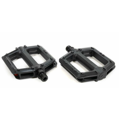 фото Педали trix platform пластиковые, 107x98мм, резьба 9/16", с шипами, черные