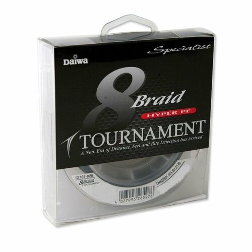 Плетеный Шнур DAIWA TOURNAMENT SPECIALIST X8 135 m 0,08 Dark Green