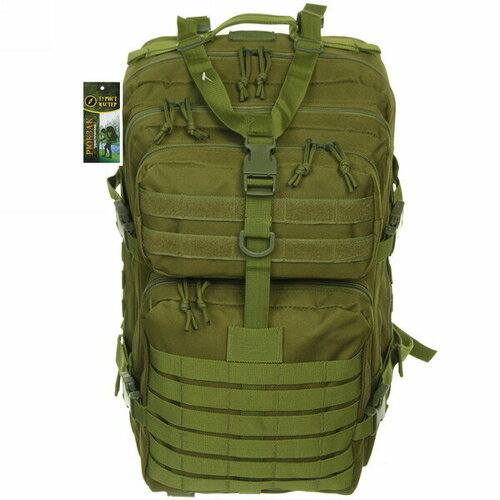 Рюкзак туристический 40л, цвет зеленый, D3 рюкзак армейский туристический 40л