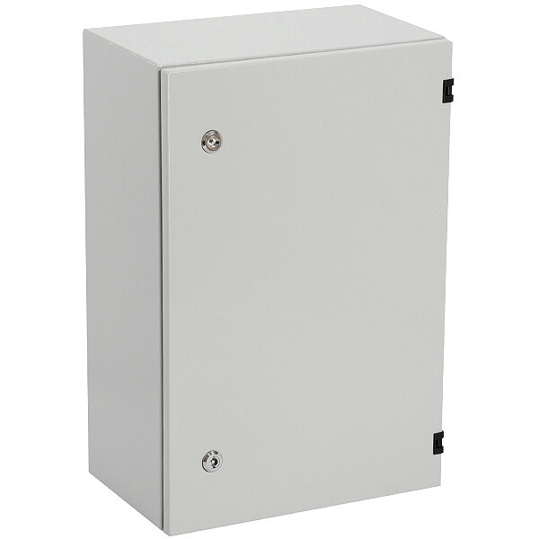 Шкаф IP66 600х400х250мм светло-серый с монтажной платой 86161 Щитэлектрокомплект 807.05Rx M2.0