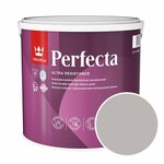 Краска моющаяся Tikkurila Perfecta RAL 7044 (Серый шелк - Silk grey) 2,7 л - изображение