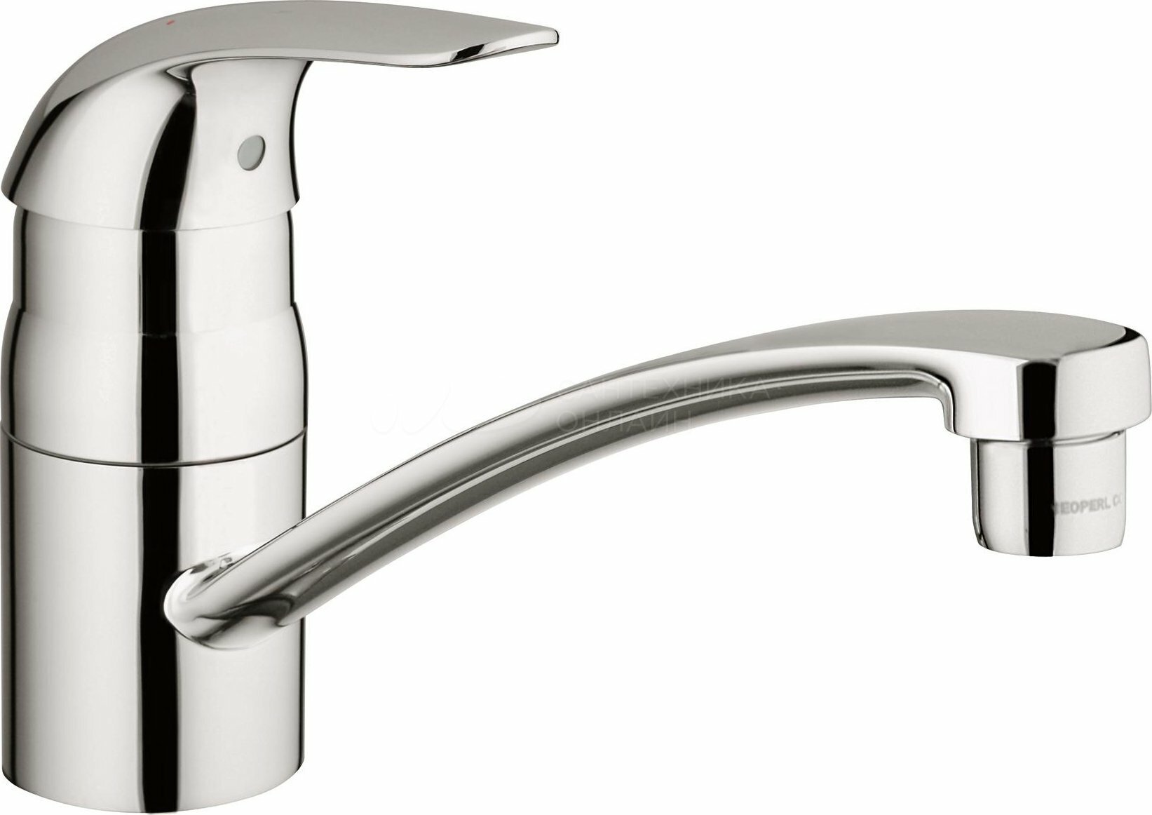 GROHE Euroeco Смеситель для мойки, низкий излив