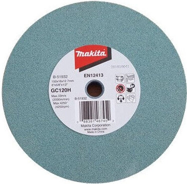 фото Makita Точильный круг 150 x 16 x 12.7 мм GC120H Makita, B-51932, на GB 602