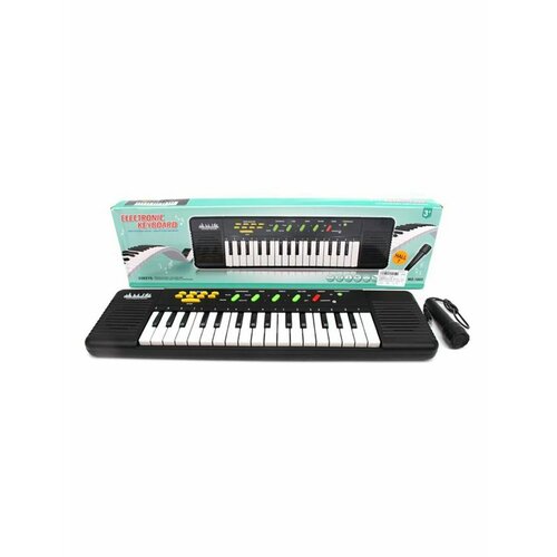 Музыкальный инструмент: Синтезатор, 32 клавиш, микрофон Shantou Gepai 1803 музыкальный инструмент орган 24 клавиши свет звук shantou gepai 6809e