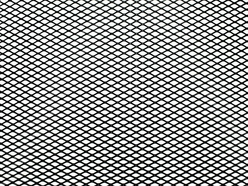 фото Облицовка радиатора (сетка декоративная), 120 х 20 см, черная, ячейки 10 х 5,5мм