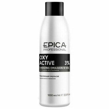 EPICA PROFESSIONAL Oxy Active 3% (10 vol) Кремообразная окисляющая эмульсия, 1000 мл.