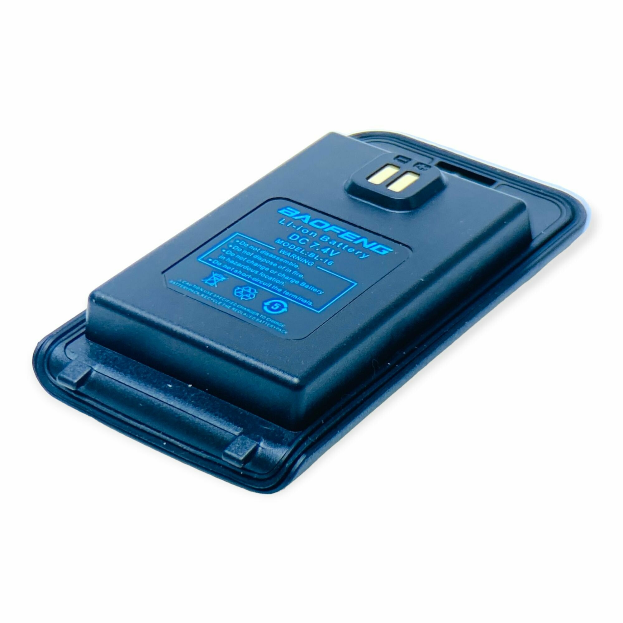 АКБ (аккумулятор) для рации (радиостанции) Baofeng UV-16 штатный 1800mAh — фото 3