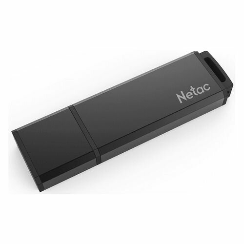 Флешка USB NETAC U351 64ГБ, USB2.0, черный [nt03u351n-064g-20bk]