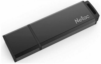 Флешка USB 64Gb (USB 2.0) Netac U351 black