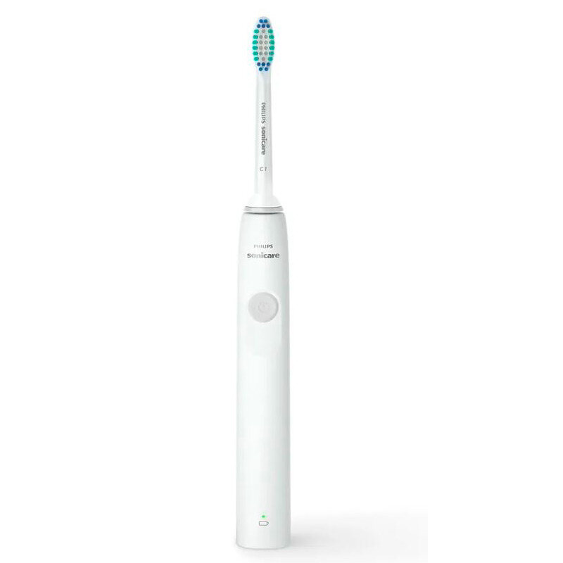 Philips Sonicare эл. зубная щётка 1100 Power HX3641/02 Цвет: белый - фотография № 11