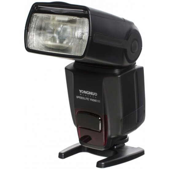 Вспышка Yongnuo Speedlite YN-560III negative screen (чб экран) с встроенным радиосинхр. для Canon, Nikon, Pentax, Olympus,Sony