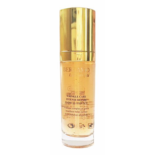 Интенсивная эсссенция с золотом Bergamo Luxary Gold Wrinkle Care Intence Repair Radical Essence, 150 мл