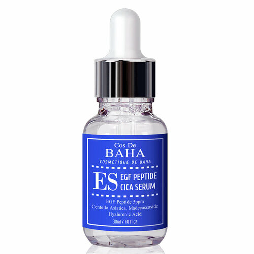 COS DE BAHA Сыворотка с пептидами и EGF. EGF peptide serum, 30 мл. cos de baha антивозрастная восстанавливающая сыворотка с пептидами m a peptide serum