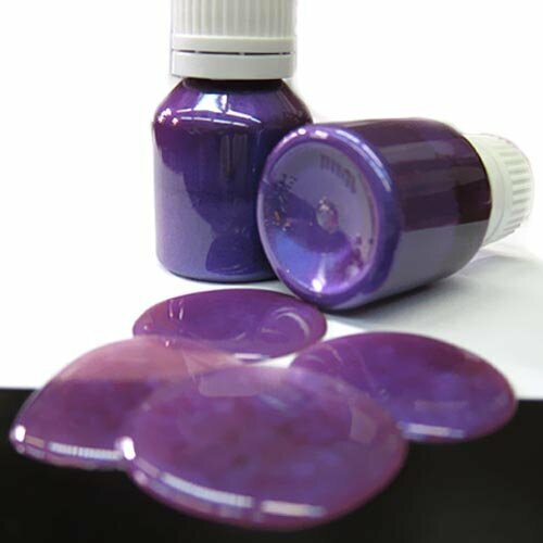 Перламутровый краситель для смолы эпоксикон ПП-419 фиолетовый элегантный 15 г, цена за 1 уп.