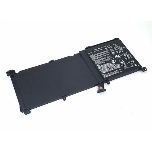 Аккумулятор C41N1416 для ноутбука Asus UX501VW 15.2V 3800mАh черный аккумулятор акб аккумуляторная батарея c41n1416 4s1p для ноутбука asus zenbook pro ux501vw 15 2в 60вт черный