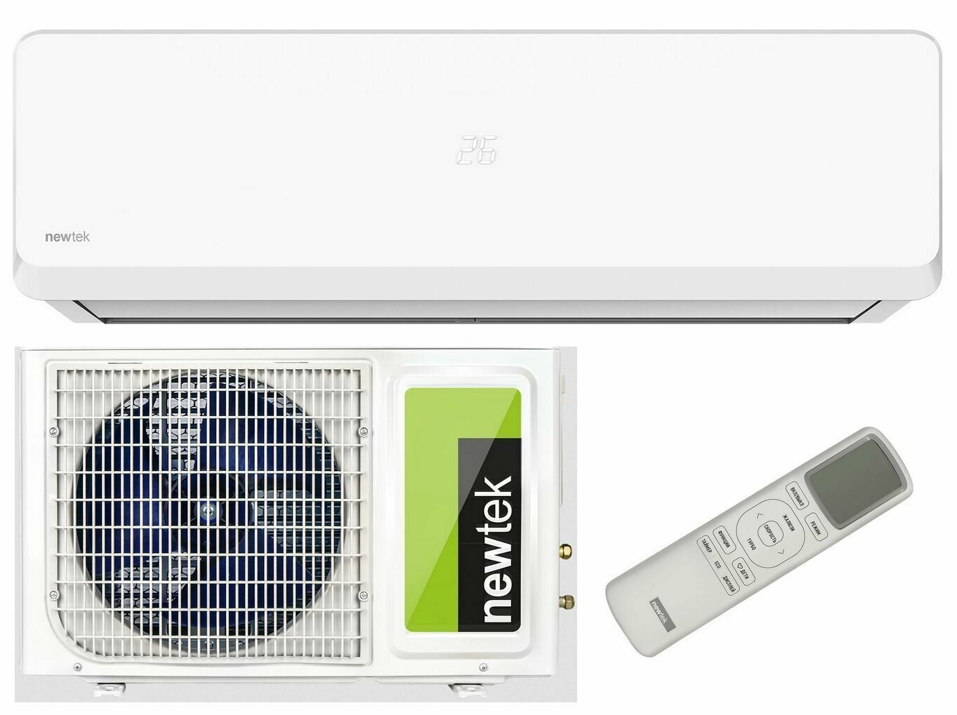 фото Настенная сплит-система tek NT-65CHB12 (белый)