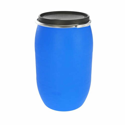 Бочка для воды 127 л полиэтилен цвет синий бочка пластиковая 127 литров синий фиолетовый