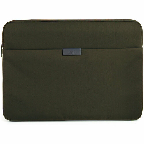 чехол uniq bergen nylon laptop sleeve для ноутбуков 14 bergen 14 mnblack черный Сумка Uniq Bergen Laptop Bag для ноутбуков 14', цвет зеленый (Olive Green)