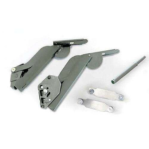 Подъёмный механизм вертикального открывания ФриСпейс PtO Комплект, тип D, серый/никель