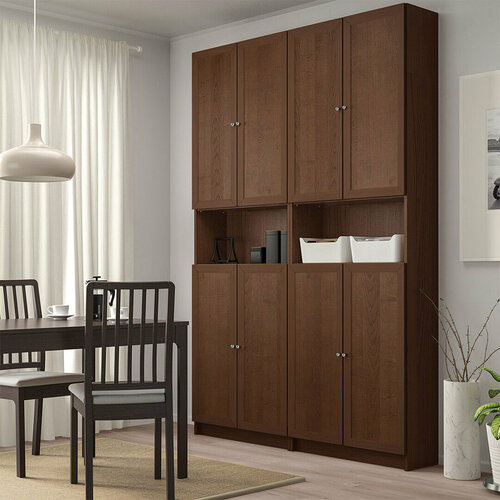 Фиеста корпус Шкаф Билли 16 FS орех экко дизайн IKEA