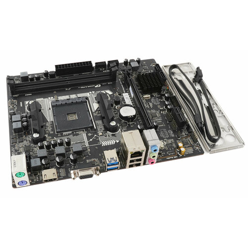 Материнская плата Azerty MB-A320-D AM4 AMD A320 Flex-ATX DDR4 718000₽