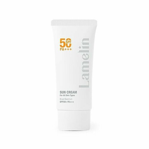 Lamelin Увлажняющий солнцезащитный крем с гиалуроновой кислотой SPF50 Sun Cream SPF50+ PA+++ солнцезащитный крем lamelin hualuronic sun cream c гиалуроновой кислотой spf50 50 мл