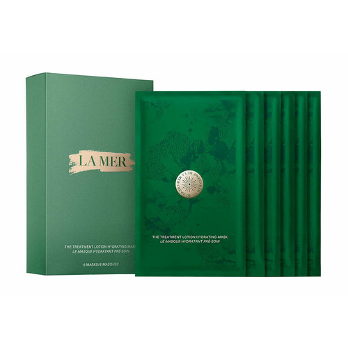 LA MER Treatment Lotion Mask Маска с ухаживающим лосьоном, 6 шт. уход за лицом la mer набор знакомство discovery set