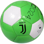 Мяч футбольный Juventus E40759-3 машинная сшивка (зелено/белый) - изображение