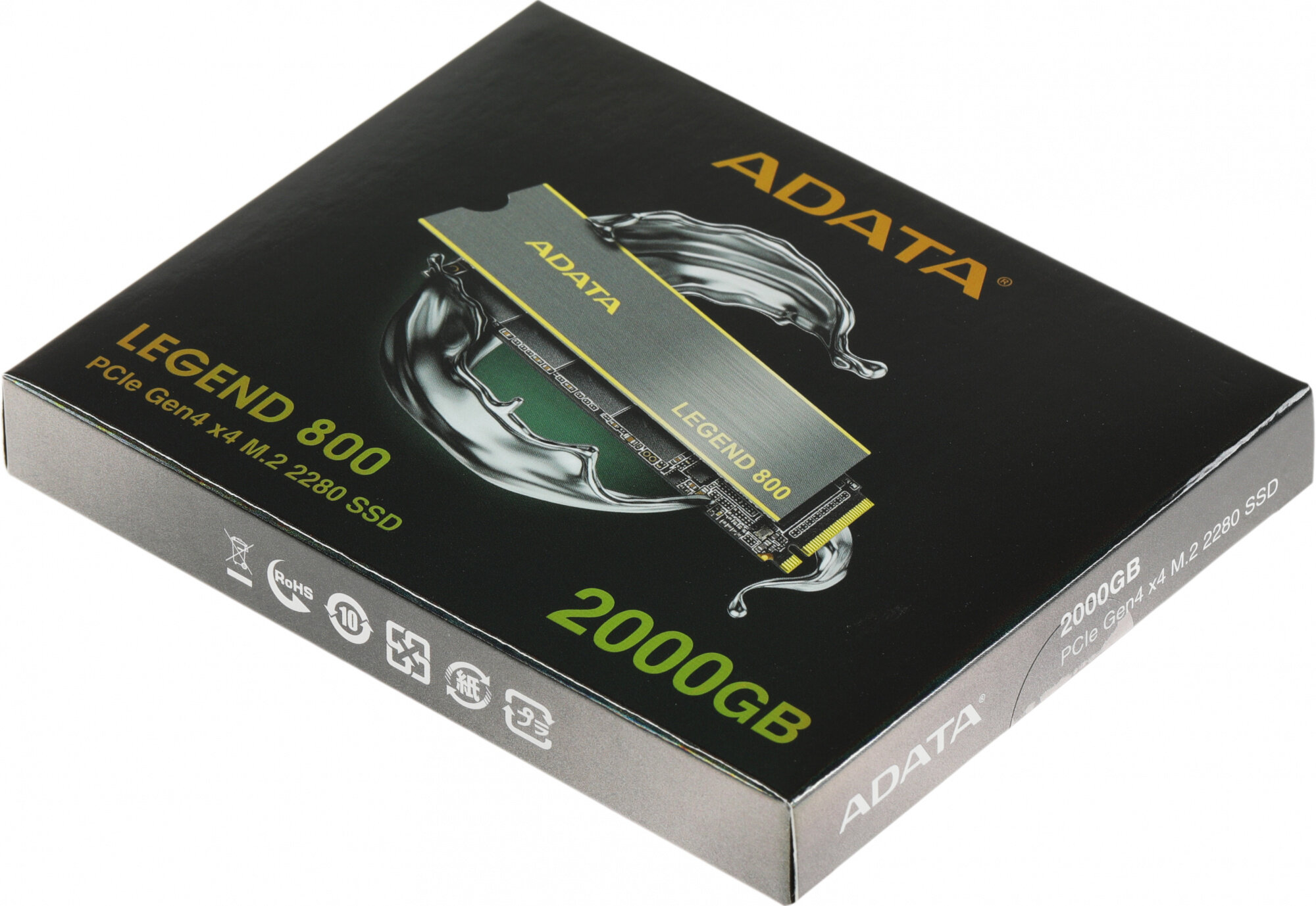 Накопитель SSD M.2 2280 2TB (ALEG-800-2000GCS) A-Data - фото №8