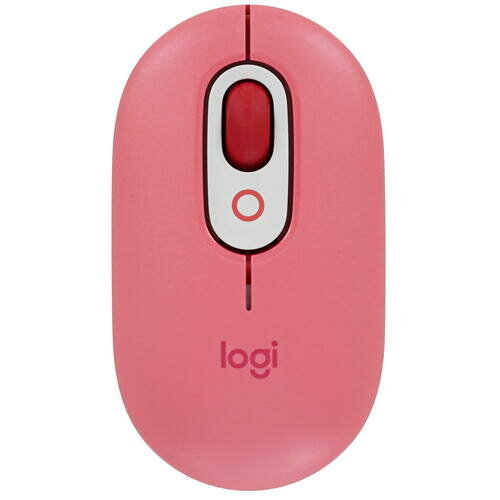 Мышь беспроводная Logitech POP Mouse [910-006419] розовый