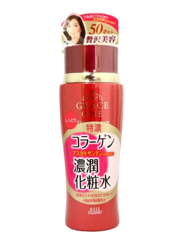 KOSE GRACE ONE Perfect Lotion Глубоко увлажняющий лосьон (тоник), бутылка 180мл