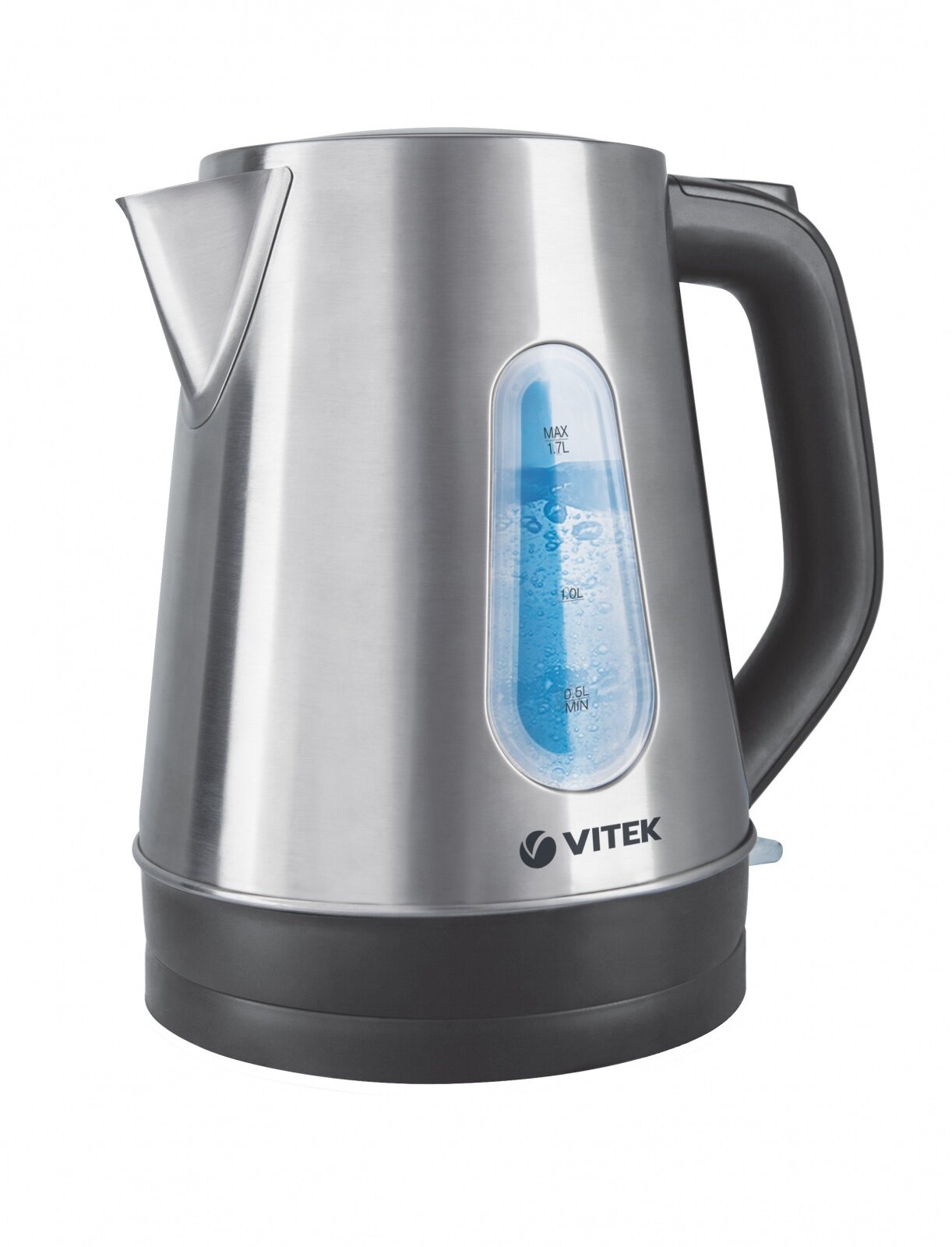 Чайник электрический Vitek VT-7038, 2200 вт, 1,8 л, металл (7038-VT)