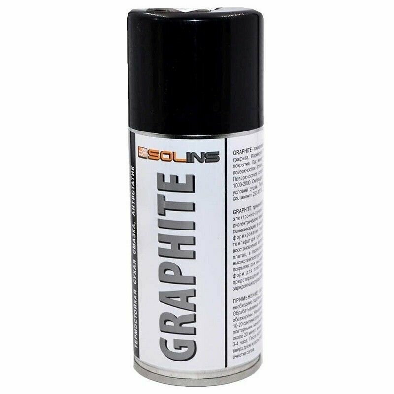 фото Токопроводящий лак Solins Graphite 200мл