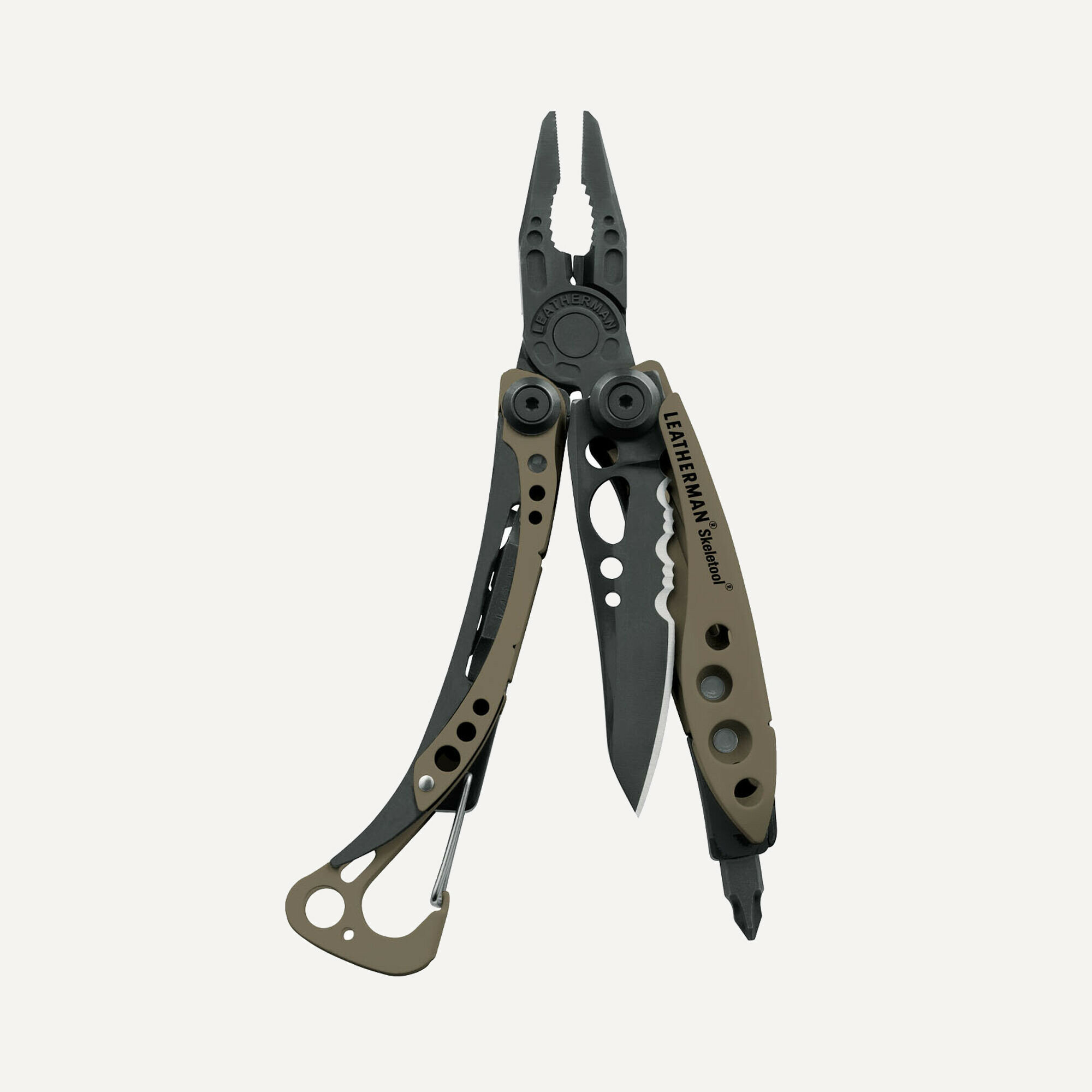 Leatherman Мультитул Skeletool, 7 функций, 10 см Coyote Tan