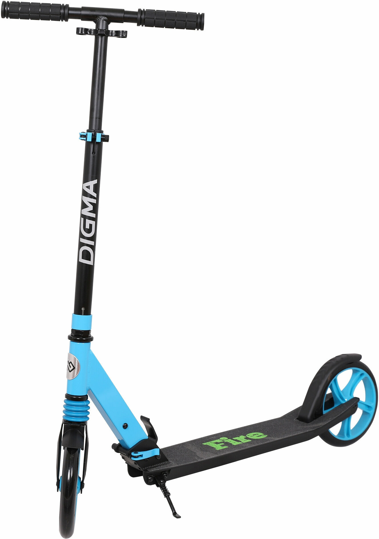 фото Самокат Digma Fire городской 2-кол. синий (SM-FI-200-BL)