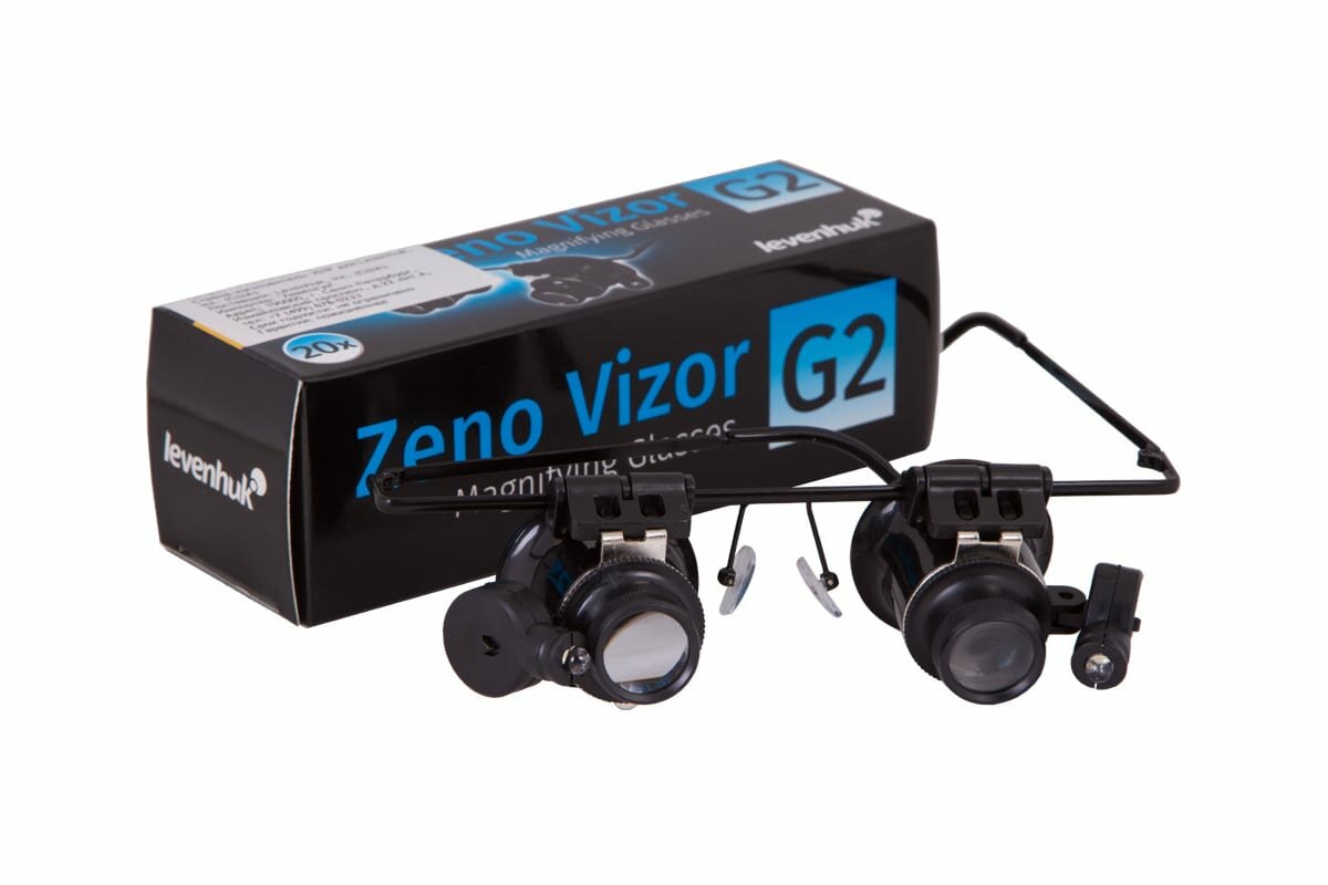 Лупа-очки Levenhuk (Левенгук) Zeno Vizor G2 - фото №19