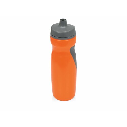 фото Спортивная бутылка «flex» на 709мл, цвет оранжевый, серый no name