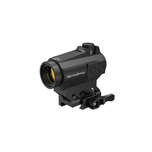 фото Коллиматорный прицел vector optics maverick-ii plus 1x22 sol точка 2moa, солнечная батарея, совместим с пнв, быстросъёмный на weaver (scrd-ps12)