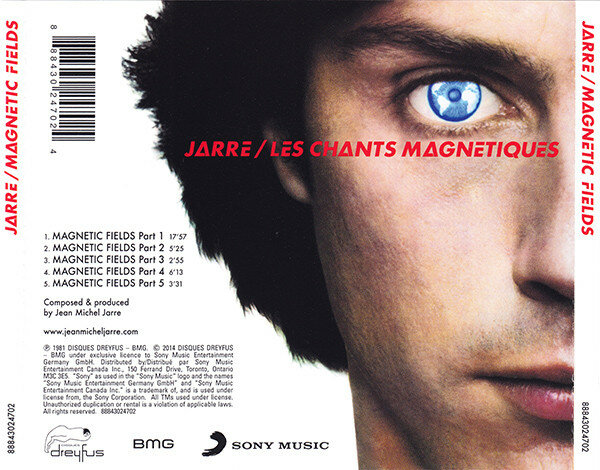 Jean Michel Jarre Magnetic Fields CD Медиа - фото №2