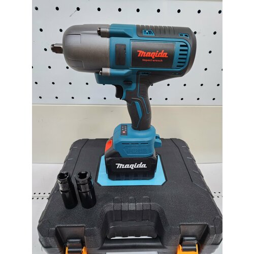 Гайковерт ударный аккумуляторный Magida 1300Нм 12 2 аккумулятора кейс 1595000₽