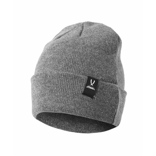 Шапка Jogel Jögel ESSENTIAL PerFormDRY High Beanie, размер 50-54, серый